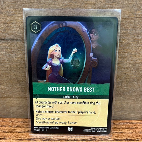 Mother Knows Best(Foil)