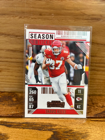 Travis Kelce(2024)Panini Contenders #48