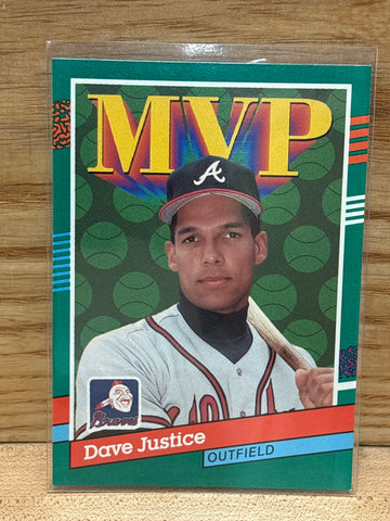Dave Justice(1991) Donruss #402
