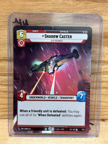 Shadow Caster: Just Business(Hyperspace)(Foil)