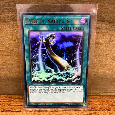 Fury of Kairyu-Shin(Holo) 1st Edition