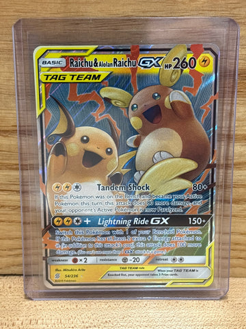 Raichu & Alolan Raichu GX