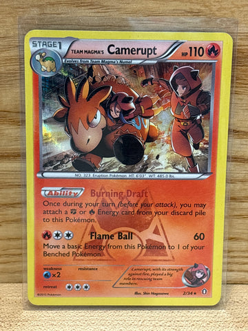 Team Magma's Camerupt(Holo)