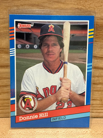 Donnie Hill(1991) Donruss #376