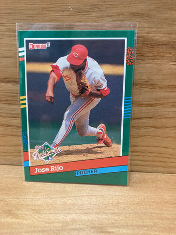 Jose Rijo(1990) Donruss #742
