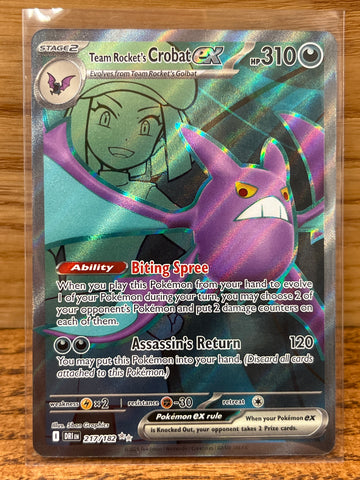 Team Rocket's Crobat ex(Full Art)