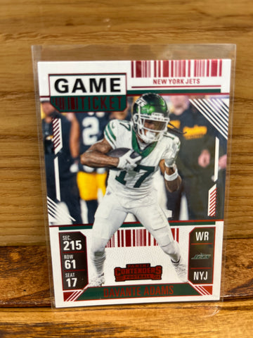 Davante Adams(2024)Panini Contenders #54