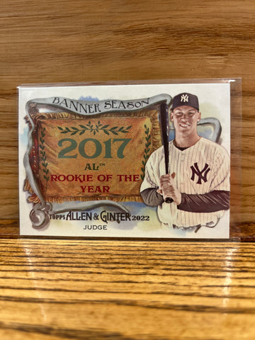 Aaron Judge(2022)Topps Allen & Ginter #BS-48