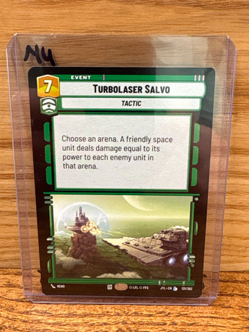 Turbolaser Salvo