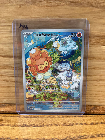 Castform: Sunny Form(Illustration Rare)
