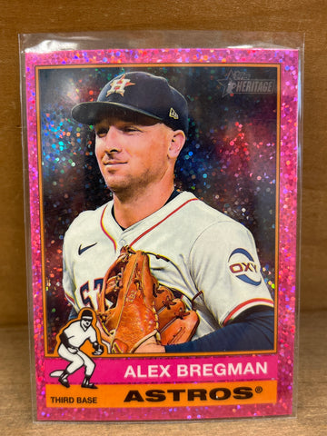 Alex Bregman(2025)Topps Heritage #391 Pink