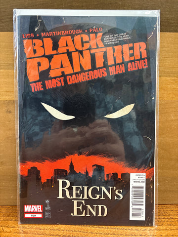 Black Panther: The Most Dangerous Man Alive #529