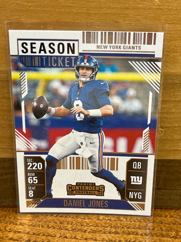 Daniel Jones(2024) Panini Contenders #73