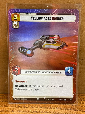 Yellow Aces Bomber(Hyperspace)(Foil)