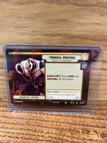 General Grievous: General of the Droid Armies(Prerelease Promo)