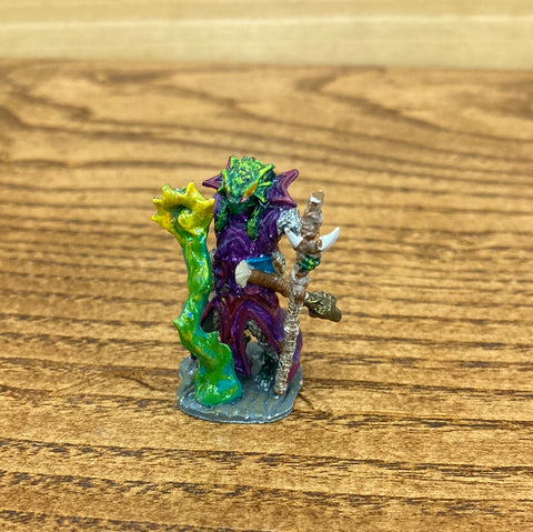 Green Dragonborn Wizard