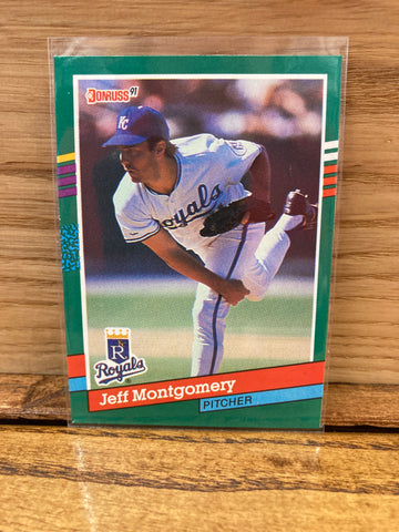 Jeff Montgomery(1991) Donruss #505