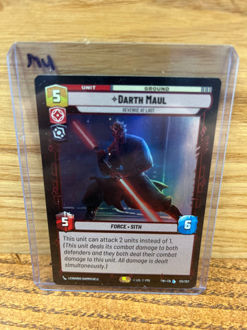 Darth Maul: Revenge at Last(Foil)