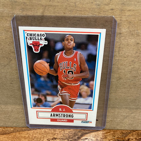 BJ Armstrong(1990) Fleer #22