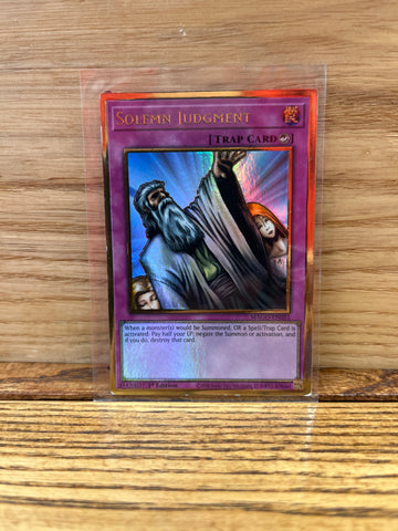 Solemn Judgement(Gold)(1st Edition)