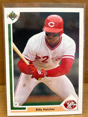 Billy Hatcher(1991) Upper Deck #114
