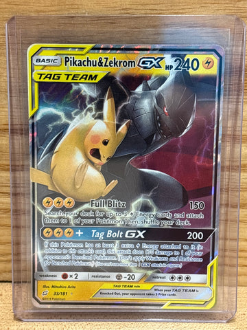 Pikachu & Zekrom GX