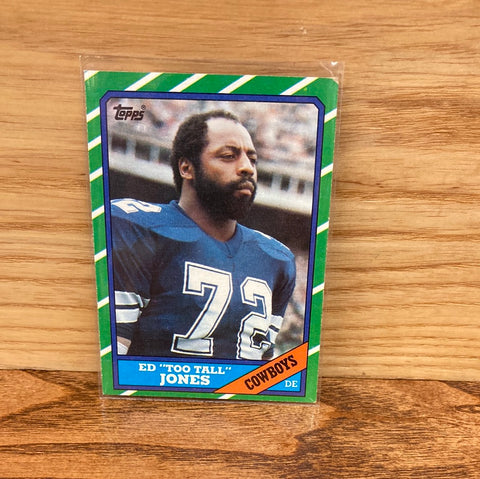 Ed "Too Tall" Jones(1986)Topps #132