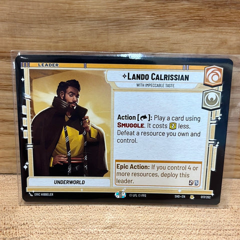 Lando Calrissian: With Impeccable Taste