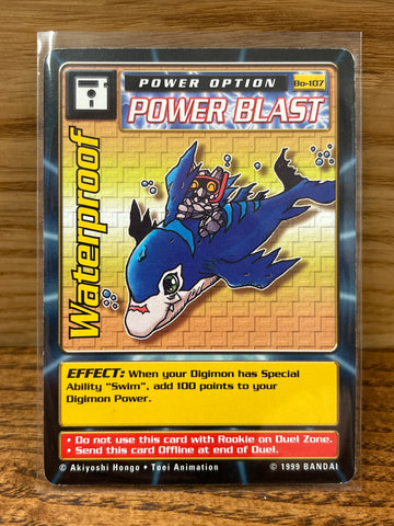 Waterproof(Power Blast)