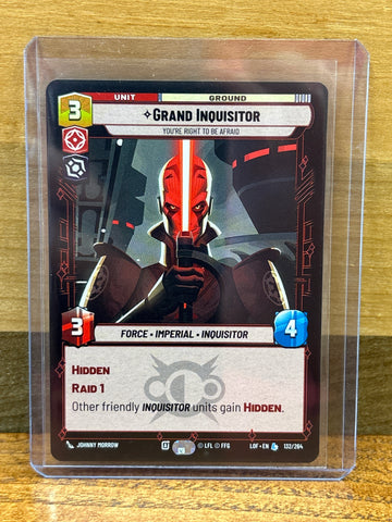 Grand Inquisitor: You're Right to Be Afraid