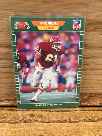 Mark Adickes(1989) Pro Set #178
