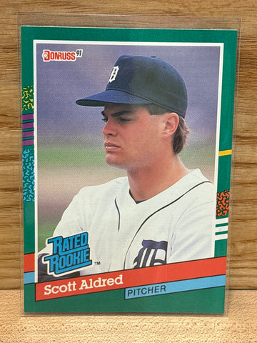 Scott Aldred(1991) Donruss #422