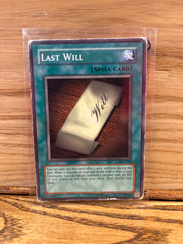 Last Will