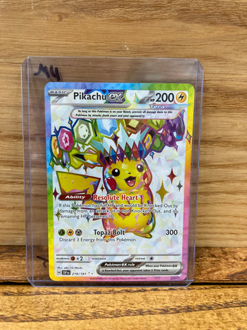 Pikachu ex(Full Art)