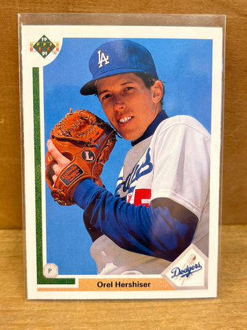 Orel Hershiser(1991)Upper Deck #524