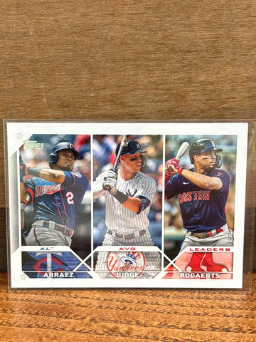 Batting Avg Leaders(2023) Topps S1 #289