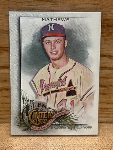 Eddie Mathews(2022) Topps A&G #243