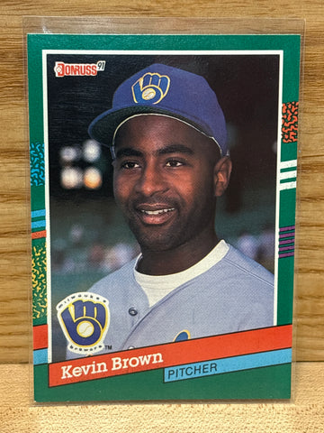 Kevin Brown(1990) Donruss #674