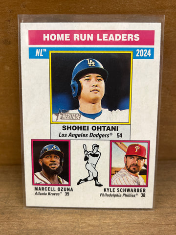 Home Run Leaders(2025)Topps Heritage #193