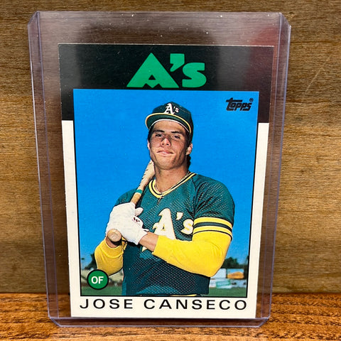 Jose Canseco(1985)Topps 20T