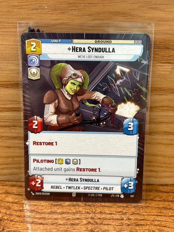 Hera Syndulla: We've Lost Enough(Hyperspace)