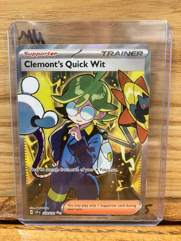 Clemont's Quick Wit(Full Art)
