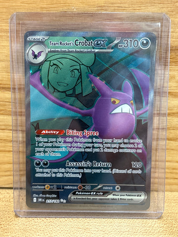 Team Rocket's Crobat ex(Full Art)