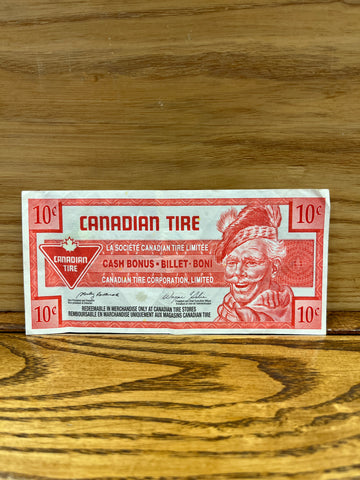 Canadian Tire Money: 10c 2006