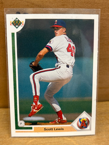 Scott Lewis(1991) Upper Deck #594
