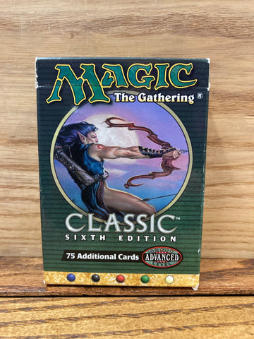 Magic The Gathering: Sixth Edition Empty Box(No Cards)