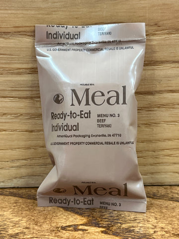 MRE Menu #3 Beef Teriyaki(1/6 Scale)