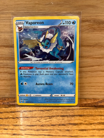 Vaporeon(Cosmos Holo)