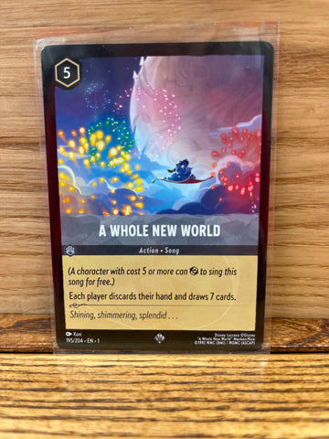 A Whole New World