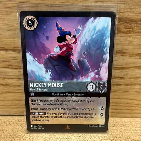 Mickey Mouse: Playful Sorcerer